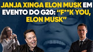 Inacreditável Janja ataca Elon Musk e abre crise diplomática com os EUA [upl. by Reginnej]