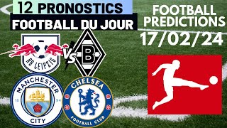 PRONOSTIC FOOT Pronostic Premier League Ligue 1 Bundesliga PSG Chelsea Man City Leipzig [upl. by Lamiv451]