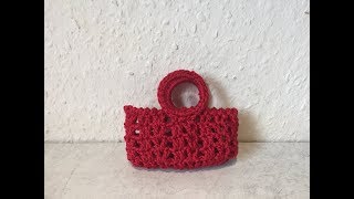 Tuto sac bonbonnière au crochet spécial gaucher [upl. by Anib]