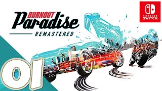 Burnout Paradise Remastered Switch  Gameplay Walkthrough Part 1 Prologue  No Commentary [upl. by Vi]