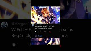 UOlga Marie vs CASTORIA  animedebates fategrandorder artoriacaster typemoon fgo [upl. by Ainafets]