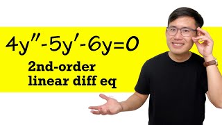 Second order homogeneous linear differential equations with constant coefficients [upl. by Ellimak]