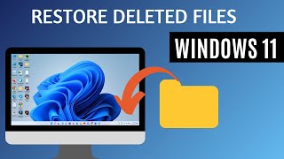 How to Recover Deleted Files on Windows 11  How to Restore deleted files  Windows 11 [upl. by Bunch]