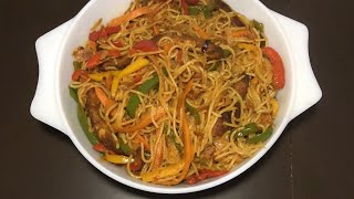 Stir Fry Chicken with Spaghetti Recipe  Winnfreys Kitchen [upl. by Addiego834]