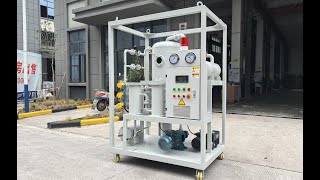 FUOOTECH 2024 ZY20 1200 LPH Transformer Oil Purifier Introduction and Operation Video [upl. by Ahseenak955]