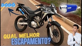 QUAL MELHOR ESCAPAMENTO PARA XRE 300 [upl. by Higginbotham218]