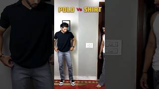 Fashion Mistakes 🚫 in Polo vs Shirt What Not to Wear 👕🚫  menoutfitideas avoidmistakes shirts [upl. by Cralg53]