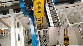 ASRS  Gantry Robot for Automated Storage and Retrieval System of Underwater Seismic Sensors [upl. by Flossie]