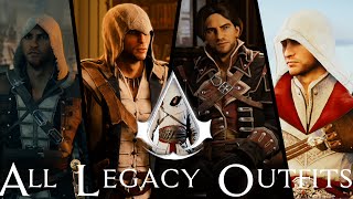 Assassins Creed Unity How to get all the Legacy outfits [upl. by Notsniw]