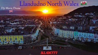 Welsh Riviera  Costa del Llandudno  North Wales 4K By Dji Mavic Drone Music Video January 2021 [upl. by Aneeles]