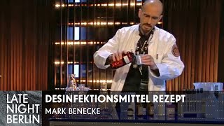 Desinfektionsmittel selber machen mit Dr Mark Benecke  Late Night Berlin  ProSieben [upl. by Sadler53]