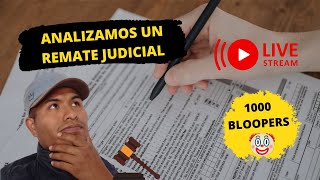 Remate Judicial  Análisis PASO a PASO en VIVO [upl. by Nedac]