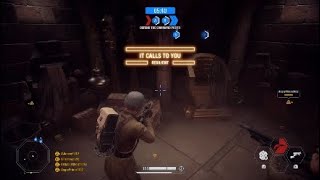 Star Wars Battlefront 2  How To Complete The quotIt Calls To Youquot Milestone and Unlock quotResilientquot Rey [upl. by Mukund]