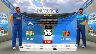 🔴LIVE INDIA Vs SRI LANKA 1st T20 LIVE MATCH SCORE 🏏 IND Vs SL LIVE MATCH TODAY  WCC3 [upl. by Atekan]