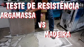 Cerâmica assentada na madeira TESTE DE RESISTÊNCIA EP 12  TEMP  1 [upl. by Laurena]