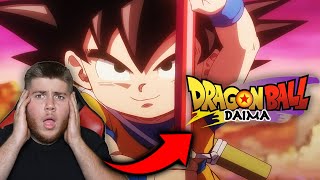 Akira Toriyamas Final Work Dragon Ball DAIMA  OFFICIAL TRAILER REACTION [upl. by Treva252]