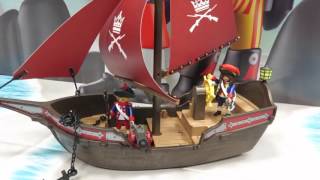 Der PLAYMOBIL Soldaten Kanonensegler 6681 aufgebaut im Video von wwwbesserePreisecom [upl. by Nairde]