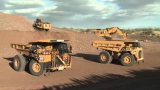 Cat® Mining Product Demonstration  November 2015 [upl. by Nauqyaj]