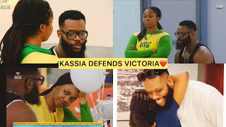 OZEE WARN ONYEKA amp SET BOUNDARIES💔 KASSIA DEFEND VICTORIA❤️BBNAIJA NO LOOSE GUARD BBNAIJA 2024 [upl. by Sig]