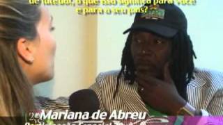 Alpha Blondy  Mariana de Abreu entrevista [upl. by Dory150]