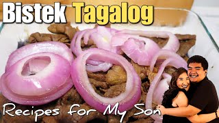 Bistek Tagalog  Recipes for My Son [upl. by Kruter]