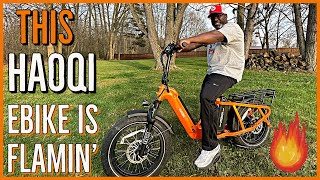 Haoqi Camel Electric Cargo Bike  Ride and Review [upl. by Craw]