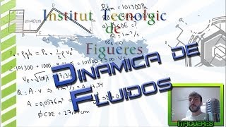 Dinámica de fluidos  Principio de Bernoulli  Ecuación de continuidad [upl. by Lenwood]