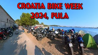 Croatia bike week 2024 Pula [upl. by Mohr]