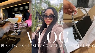 VLOG  lunch amp movie date groceries tried bottom lashes amp SHEIN haul  South African Youtuber [upl. by Hedwig]