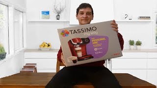 Unboxing Tassimo My Way  Bosch Tassimo Coffee Machine THE PERSONAL ONE [upl. by Haididej]