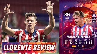 ¿¿ES MEJOR QUE VALVERDE REVIEW MARCOS LLORENTE FC 25 ULTIMATE TEAM [upl. by Yelloh]