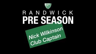 2019 Pre Season Nick Wilkinson [upl. by Nydnarb]