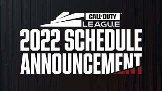 CDL 2022 Season Schedule Announcement [upl. by Evy]