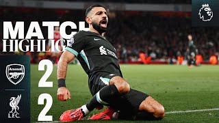 Late Salah Leveller in London  Arsenal 22 Liverpool  Highlights [upl. by Eluk]