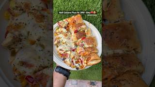 Half n Half Pizza Khaya Hai🤤❤️youtubeshorts trending viralvideo pizza garlic streetfood [upl. by Certie]