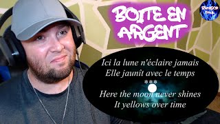 INDILA quotBOITE EN ARGENTquot LYRICS  BRANDON FAUL REACTS [upl. by Cindra]