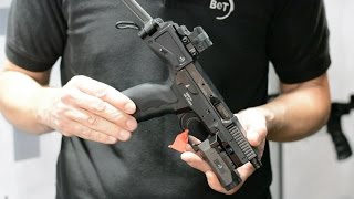 SHOT Show 2017 BampT USW VP9 amp Aimpoint Nano [upl. by Asihtal]