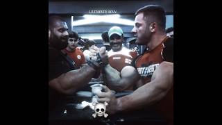 Irakli Zirakashvili Defeat Levan Saginashvili 💀 armwrestler shortsviral internetmeme levan edit [upl. by Eitak]