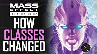 Mass Effect Legendary Edition Classes – The Evolution of Mass Effect [upl. by Gies]