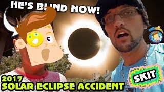 2017 SOLAR ECLIPSE DO NOT TAKE OFF THE GLASSES FUNnel V SKIT [upl. by Olethea]