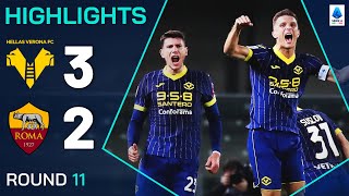 VERONAROMA 32  HIGHLIGHTS  Five goals and a red card as Verona topple Roma  Serie A 202425 [upl. by Derfliw]