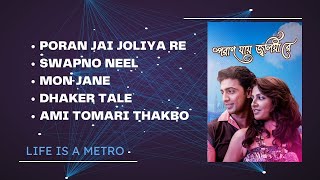 Poran Jay Jolia Re Audio Jukebox Dev Shubhasree Jeet Ganguly Abhijeet SVF [upl. by Ardnekat90]