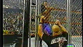 47WWFRaw2001Benoit Vs Angle Jaula de acero Video en descripcion [upl. by Dijam]