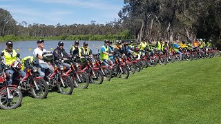 Highlights from the EchucaMoama Great Postie Bike Adventure 🔥 [upl. by Aerbua888]