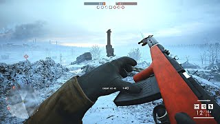 Battlefield 1 Medic Weapon The Fedorov Avtomat Trench Bf1 Multiplayer Gameplay [upl. by Thalassa]