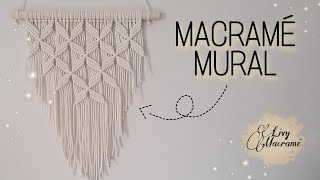 DIY macramé mural 8  Livy Macramé [upl. by Timus788]