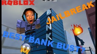 THE BEST BANK BUST in JAILBREAK  Spike YT [upl. by Acus]