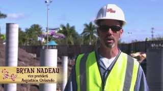 Inside Look at Ihus Breakaway Falls at Aquatica SeaWorlds Waterpark [upl. by Pradeep]