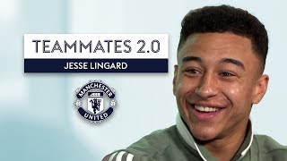 Who has the WORST Fashion at Man United  Jesse Lingard  Teammates 20 [upl. by Hoskinson]