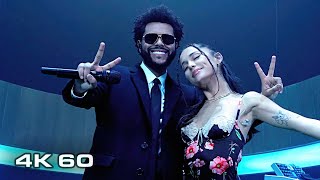 Ariana Grande  off the table ft The Weeknd Vevo Live Performance AI 4K 60fps [upl. by Zelma]